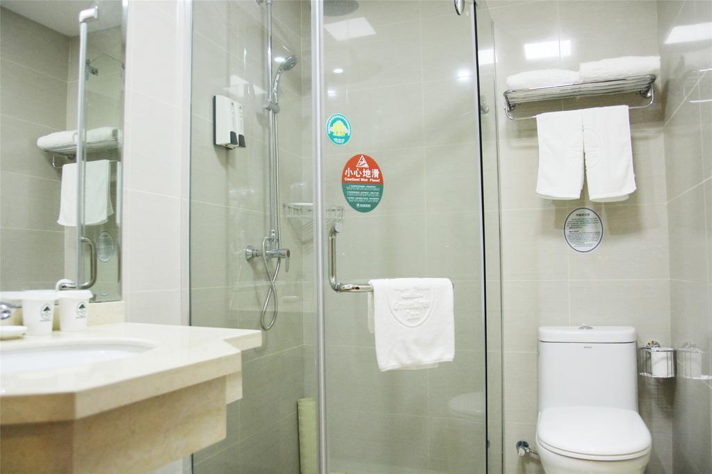 Greentree Inn Guangxi Yulin Jincheng Commercial Building Shell Hotel מראה חיצוני תמונה