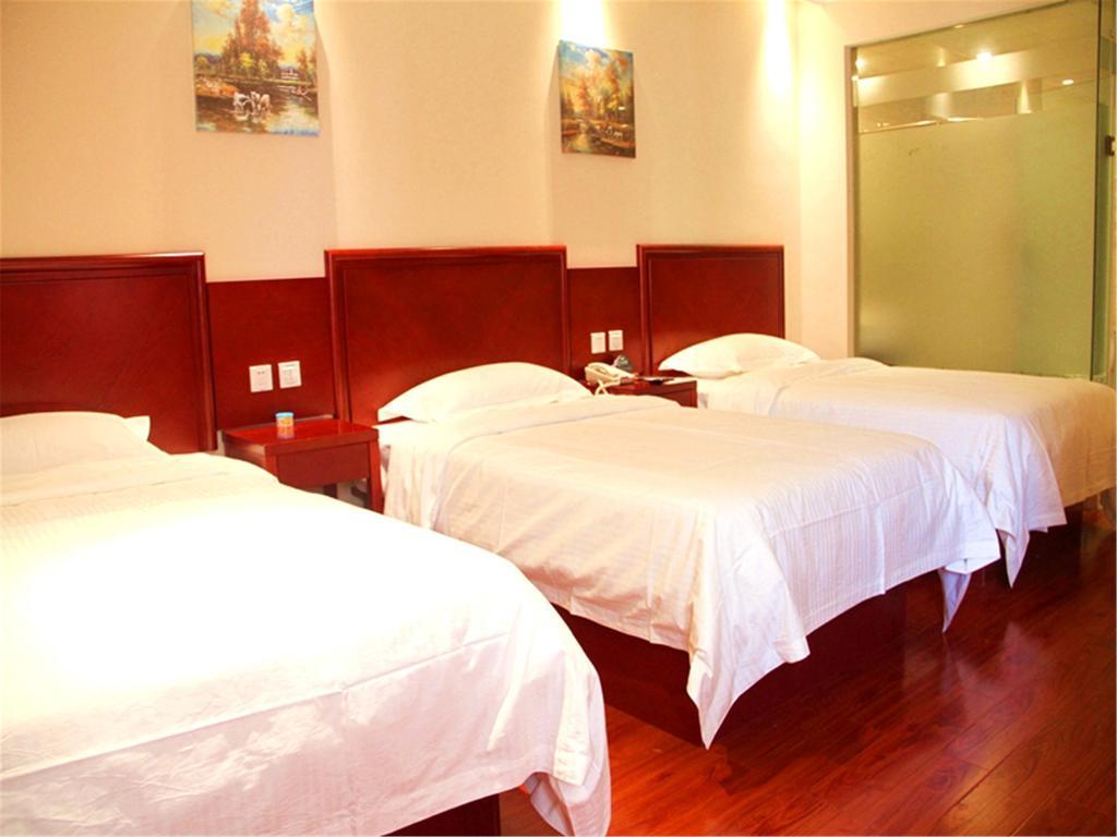 Greentree Inn Guangxi Yulin Jincheng Commercial Building Shell Hotel מראה חיצוני תמונה